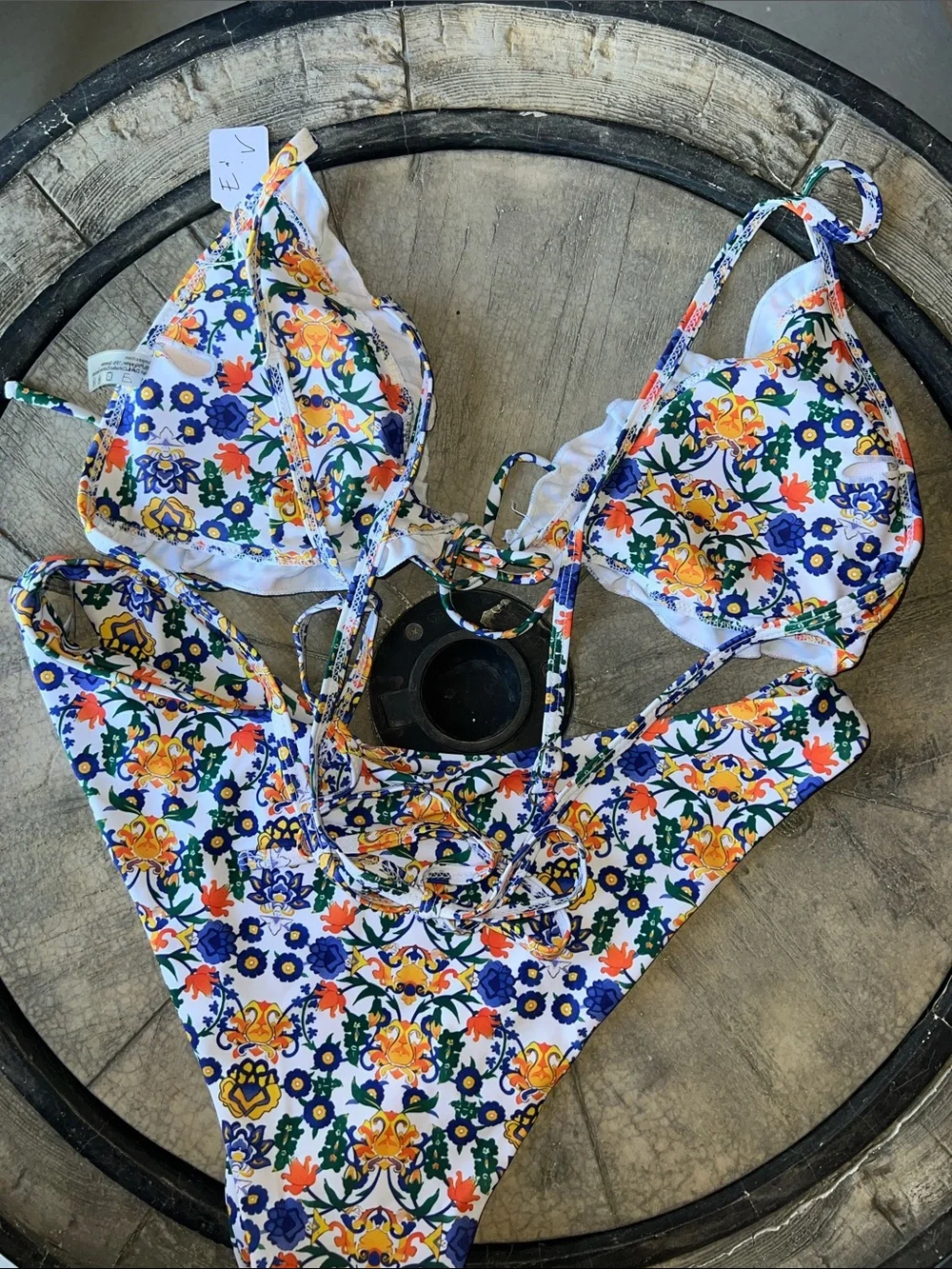 Zaful vibrant floral